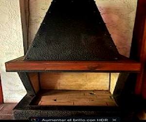 <p>Cyber day chimenea de fierro martillado cuperfi</p>