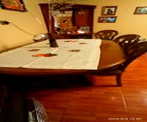 <p>Comedor con dos sitiales</p>