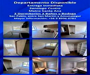 Disponible  2d 2b santiago centro