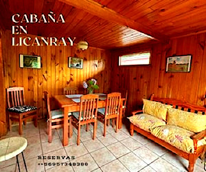 Cabañas entreplayas licanray