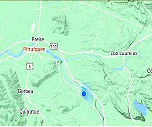 1 Ha Parcela vista Volcán, a 3km de Río