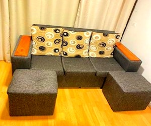 Hermoso sofá tradicional
