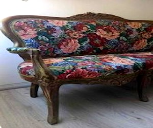 <p>Sillon Victoriano Madera, recién restaurado</p>