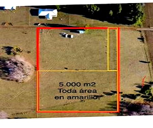 Parcela de 5000 m2 a 30 km de Victoria