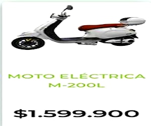 Moto Electrica, por no uso 