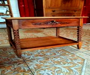 Mesa costurero madera