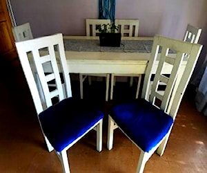 <p>Juego de comedor 6 sillas</p>