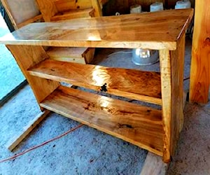 Mesa de arrimo madera nativa
