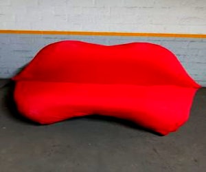 Sofa en forma de boca