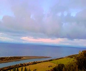 Terreno con vista al mar