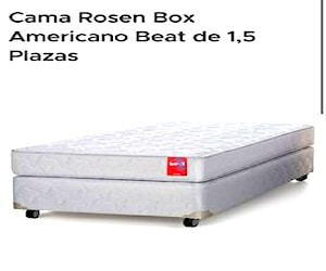 <p>Cama rosen box americano beat 1.5 plaza</p>