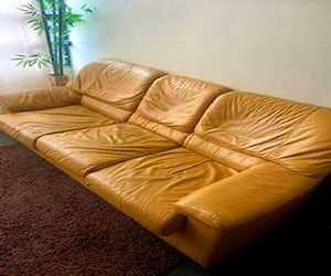 Sillón mostaza