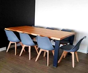 Mesa de comedor madera Lenga Zurich 180x90x80 cm