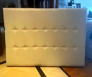 <p>Respaldo Cama Blanco Nuevo</p>