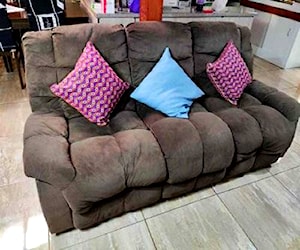 Sofa home yoz reclinable / 3 cuerpos / usado