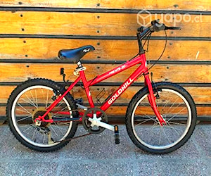 Bicicleta roja aro 20 MTB