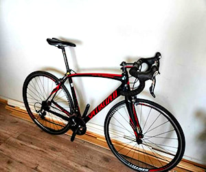 Bicicleta de ruta carbono specialized