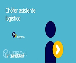 Chofer asistente logístico - Osorno