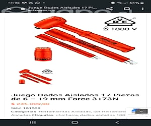 Juego dados aislados 17 piezas