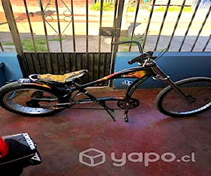 Bicicleta Chopper (detalle sillín )