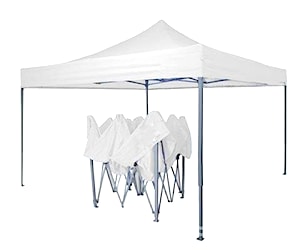 Toldo Plegable 3x3 Blanco invierno, Uv Impermeable