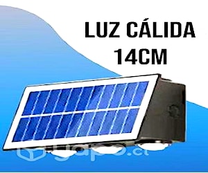 Focos solares luz cálida