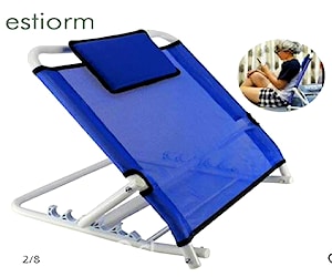 Respaldo cama plegable azul