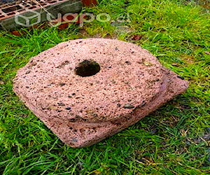 Base de piedra sombrilla jardín