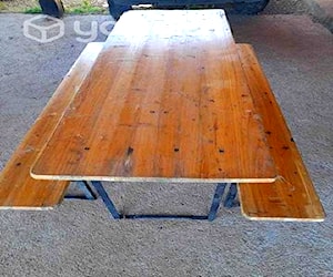 Mesa plegable de terraza