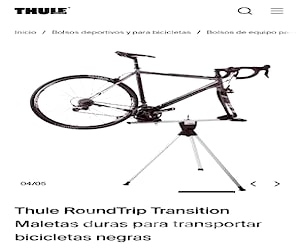 Maleta dura para transporte bicicleta marca THULE