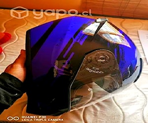 Casco para moto nuevo talla M con guantes