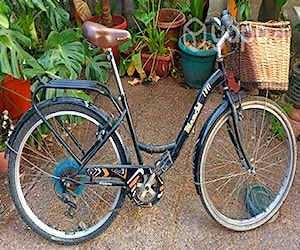 Bicicleta Bianchi Aro 26 con canasto