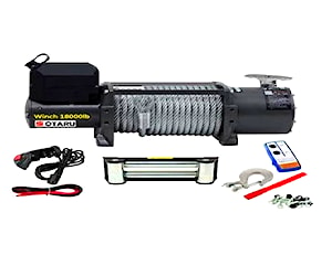 Winche Eléctrico Capacidad 18.000 Lbs 24v DC Contr