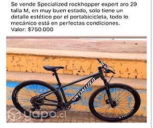 Specialized rockhopper expert talla M