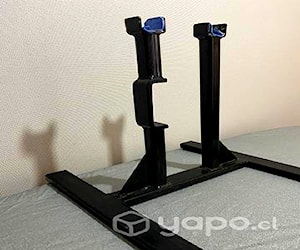 Soporte para pedalear en casa