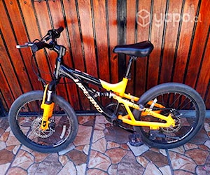 Bicicleta niño Upland 20" doble suspension