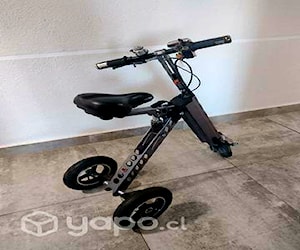 Scooter electrico plegable - portable - 3 ruedas