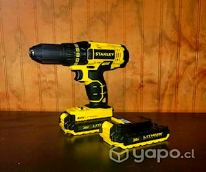 Taladro inalambrico Stanley 20V + Cargador