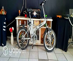 Bicicleta electrica asistida aro 20 amortiguacion