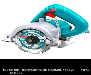 Cortadora de marmol 1400w - total