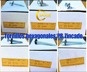 Tornillos Hexagonales Zincado