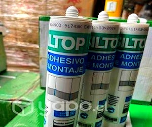 Adhesivo montaje blanco (siltop) 280 ml