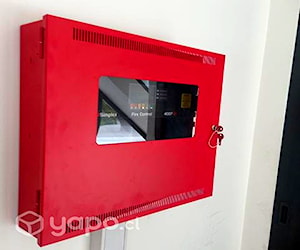 Panel detector de incendio