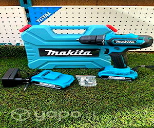 Taladro MAKITA 10mm 2 Baterías +Maletín Accesorios