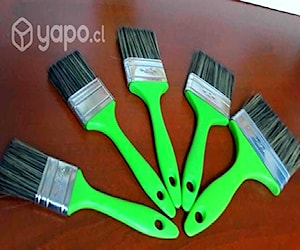 Brocha wesser economica m/plastico verde