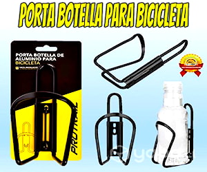 Porta Botella Para Bicicletas De Aluminio