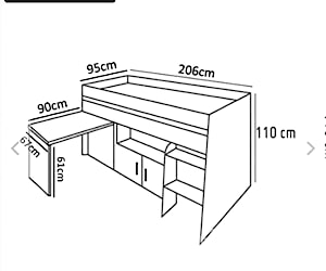 Cama multifuncional