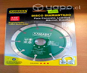 Disco diamantado 4.1/2" kamasa