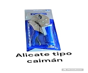 Alicate caiman 10" pta recta mango anitdeslizante