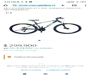 Bicicleta Montaña 27.5 Xds Sundance 500a Frenos Hi